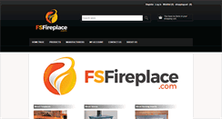 Desktop Screenshot of fsfireplace.com